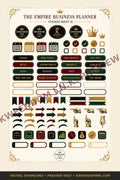 Sticker Set 3 | Empire digital sticker sheet preview