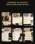 Empire Planner Complete Bonus Loose Pages Bundle