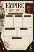 Empire Vision Board Planner Page