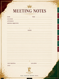 Meeting Notes Pack preview