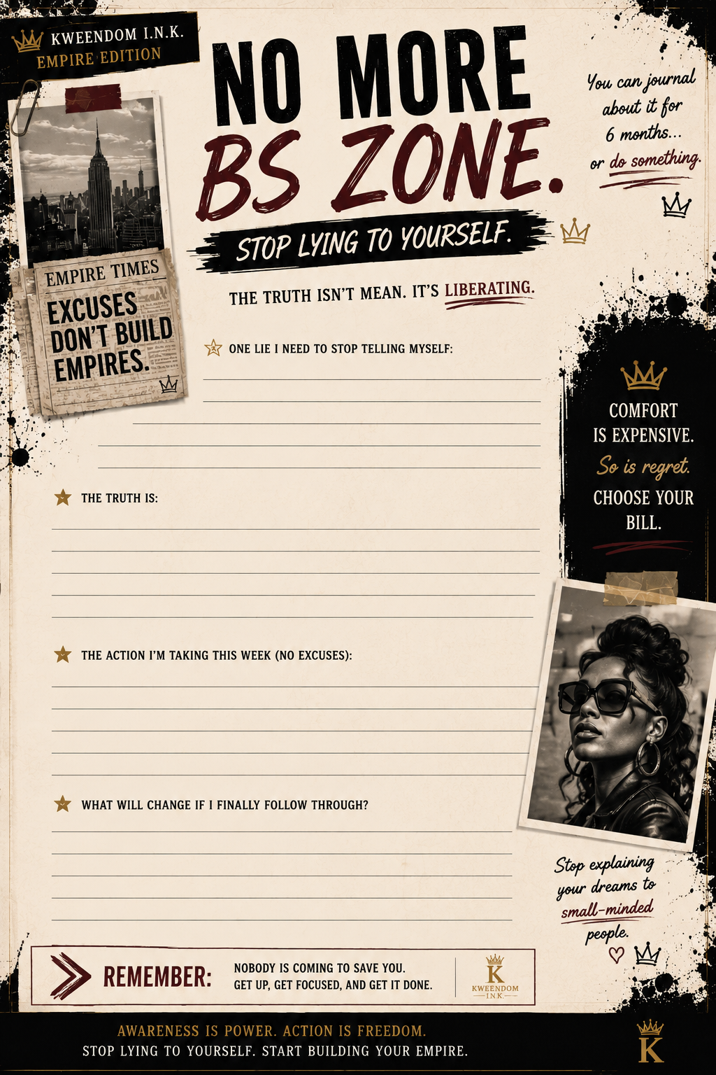 No More BS Zone Planner Page
