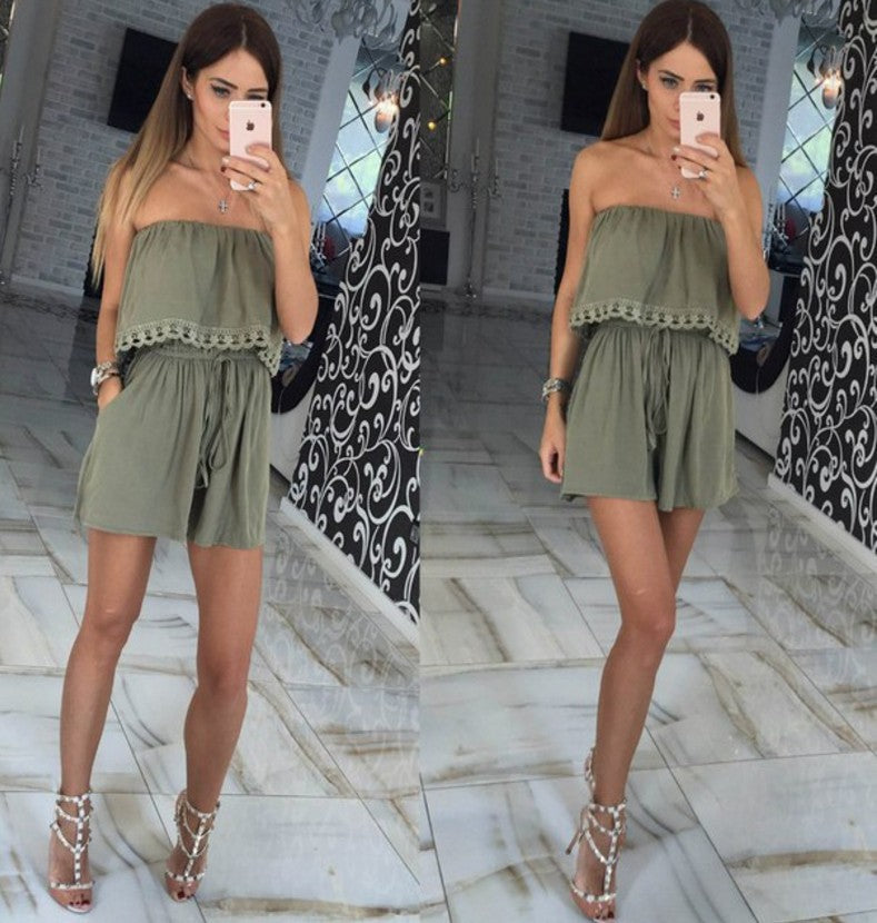 Off-Shoulder Sexy Bodysuit for Women
