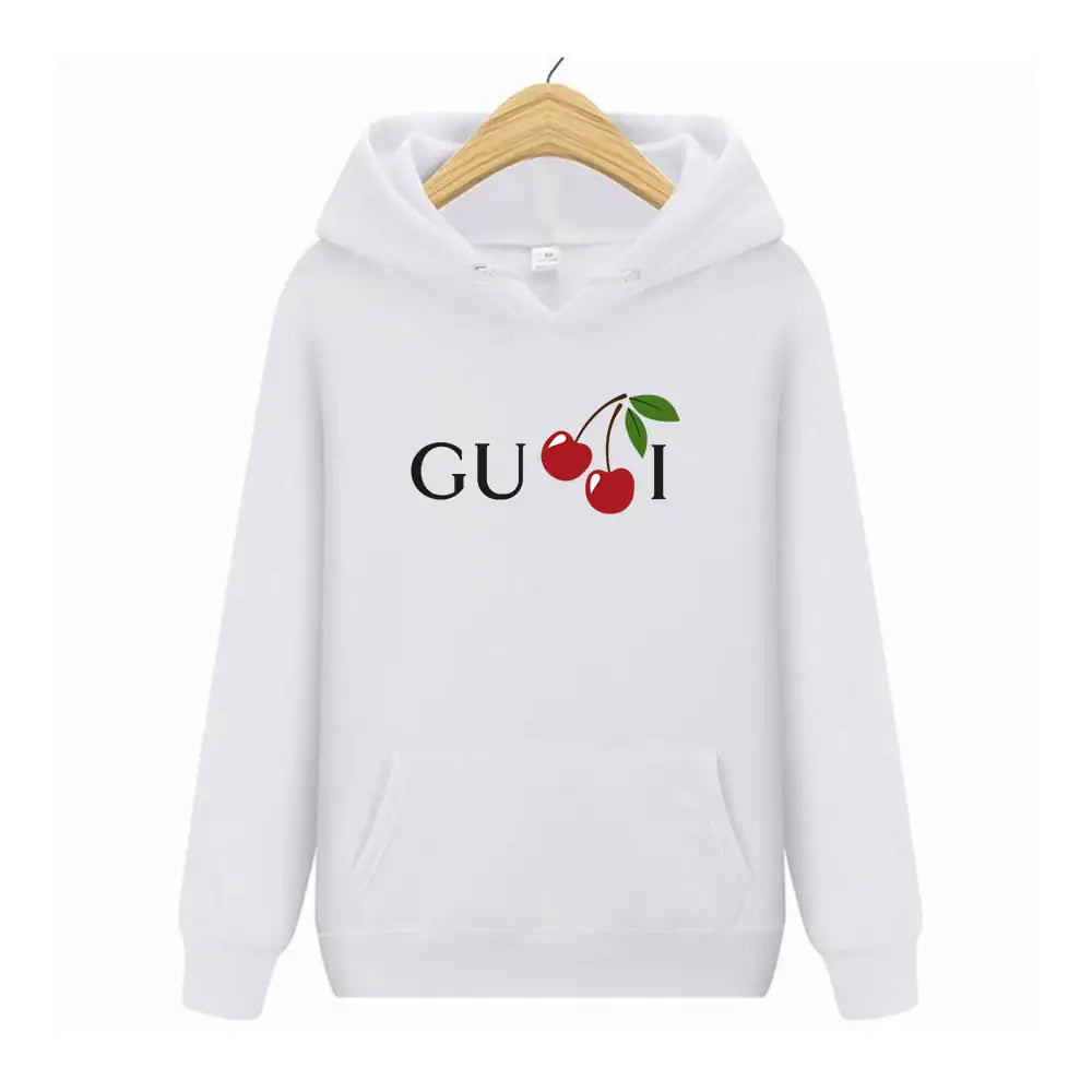 Kawaii Bear Pattern Printed Loose Sweater